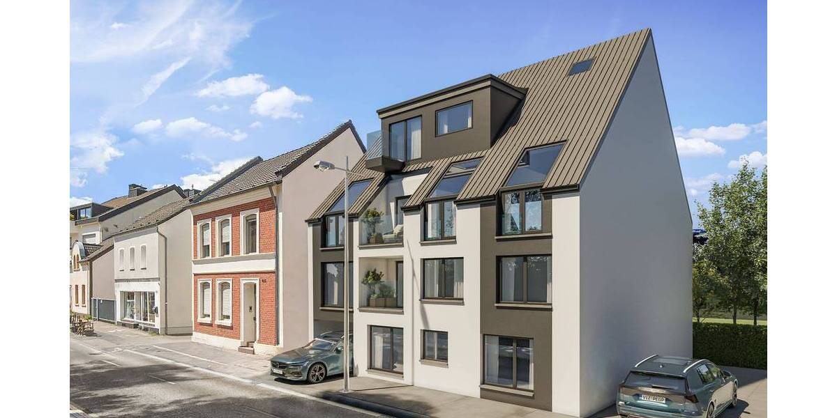 Exklusives Wohnen im 1. Obergeschoss: Moderne Neubauwohnung in Köln RathHeumar 2 zimmer