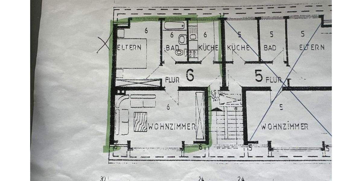 Etagenwohnung Bergisch Gladbach Heidkamp - 2 Zimmer, 48 m&sup2;, 150.000&euro; | Angebot:25657596