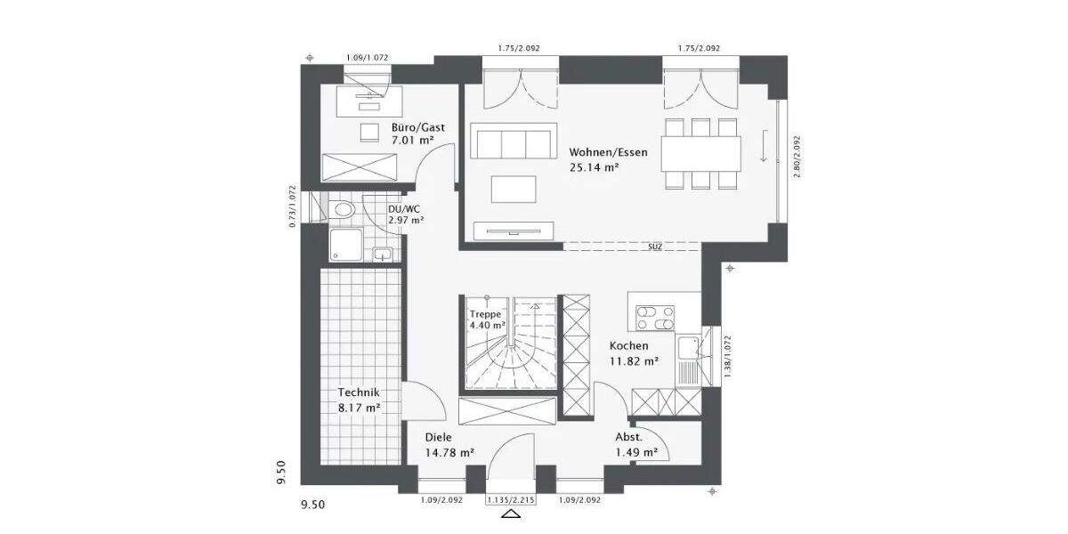 Einfamilienhaus Grafschaft Ringen - 5 Zimmer, 139 m&sup2;, 637.900&euro; | Angebot:25684668
