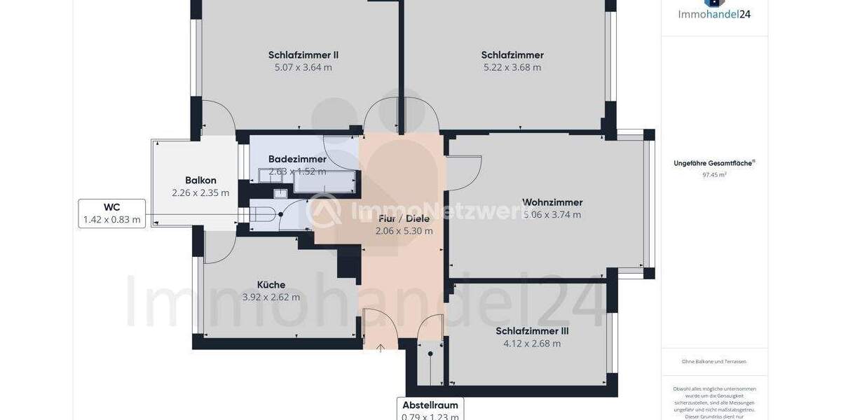 Etagenwohnung Köln Lindenthal - 4 Zimmer, 100 m&sup2;, 624.500&euro; | Angebot:24814283