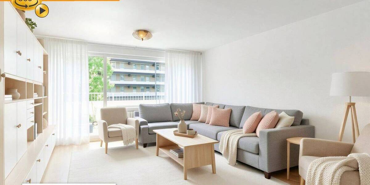 Etagenwohnung Bonn Auerberg - 3 Zimmer, 90 m&sup2;, 255.000&euro; | Angebot:26486796