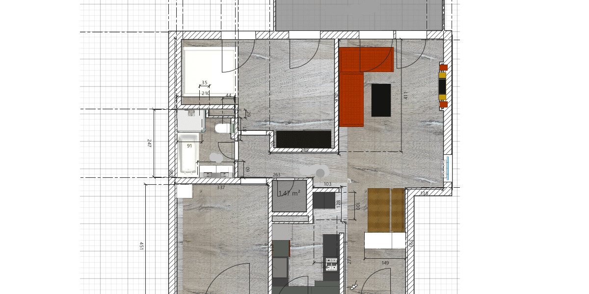 Etagenwohnung Hennef (Sieg) Hennef - 3 Zimmer, 85 m&sup2;, 285.000&euro; | Angebot:26583288