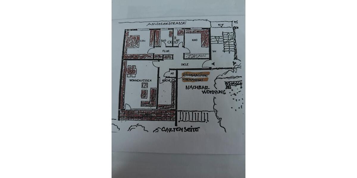 Hochparterre Bergisch Gladbach Gronau - 3 Zimmer, 100 m&sup2;, 1.580&euro; | Angebot:24662477
