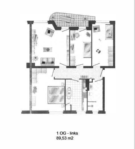 Etagenwohnung Köln Lindenthal - 5 Zimmer, 106 m&sup2;, 765.000&euro; | Angebot:27197396