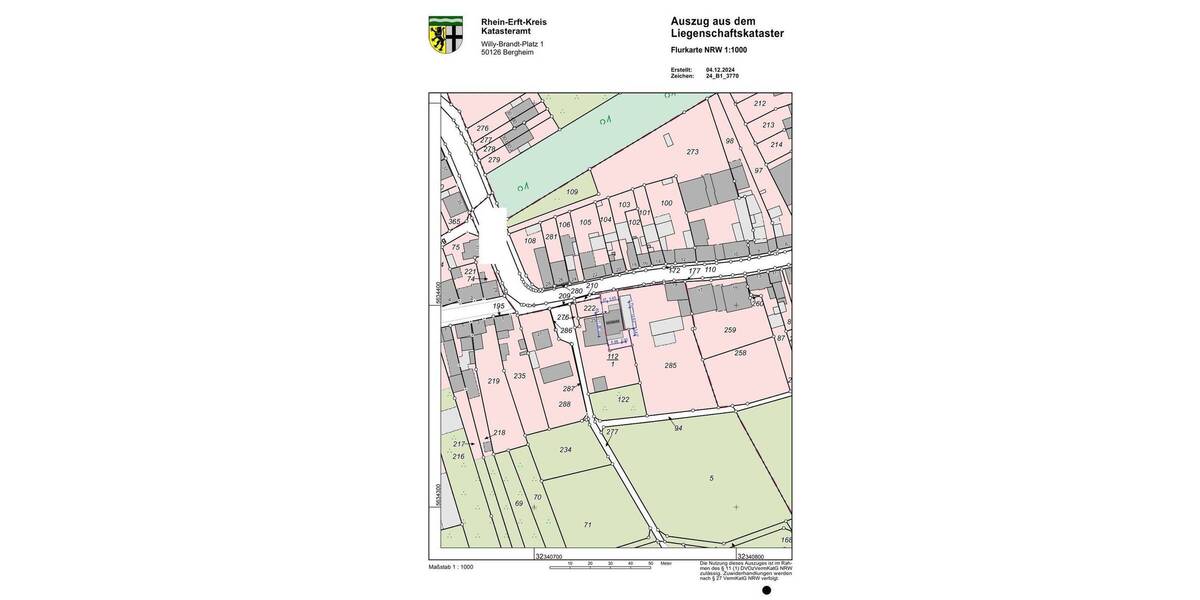 Grundstück Erftstadt Gymnich - 199.000&euro; | Angebot:26833405