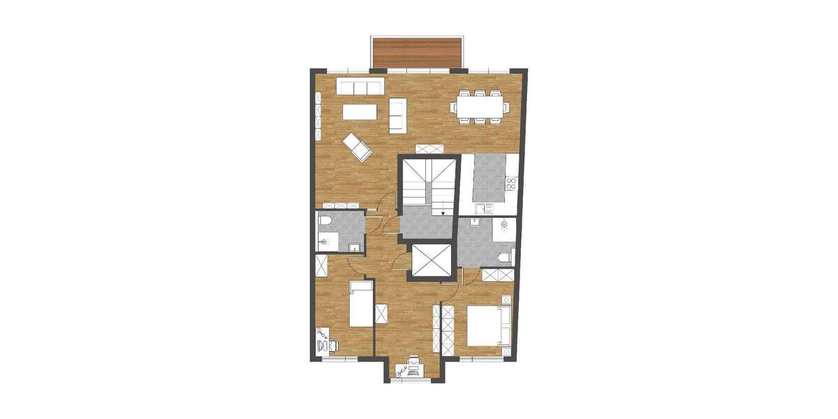 Etagenwohnung Bonn Vilich-Rheindorf - 3 Zimmer, 85 m&sup2;, 554.000&euro; | Angebot:25730047