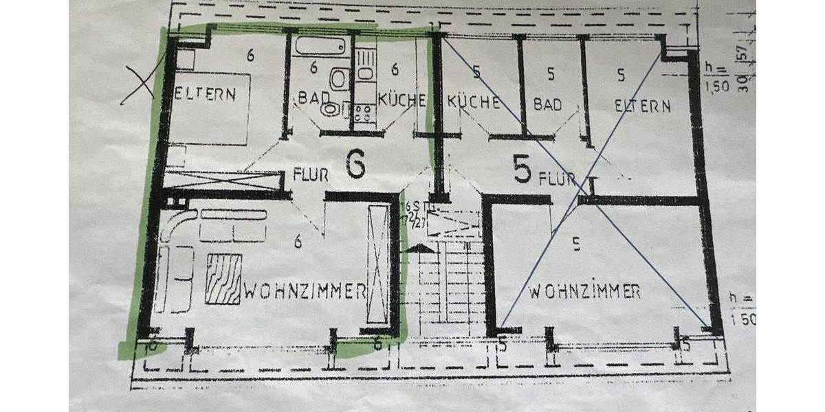 Etagenwohnung Bergisch Gladbach Heidkamp - 2 Zimmer, 48 m&sup2;, 150.000&euro; | Angebot:25657596