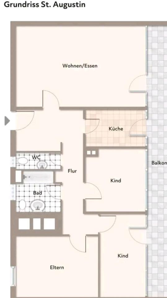 Moderne 4-Zimmer-Wohnung in Sankt Augustin