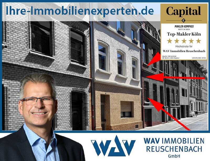 Kleines Mehrfamilienhaus in zentraler Lage von Ehrenfeld - ideal als StudentenWohnungen