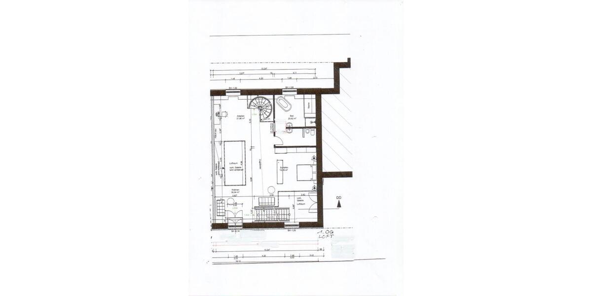 Loft - Studio - Atelier Bonn Küdinghoven - 3 Zimmer, 200 m&sup2;, 2.450&euro; | Angebot:27617606