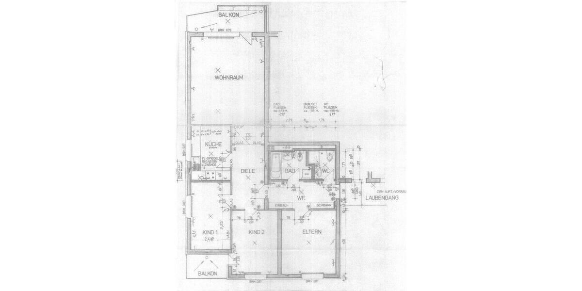 Etagenwohnung Hürth Hermülheim - 4 Zimmer, 95 m&sup2;, 279.000&euro; | Angebot:25679477