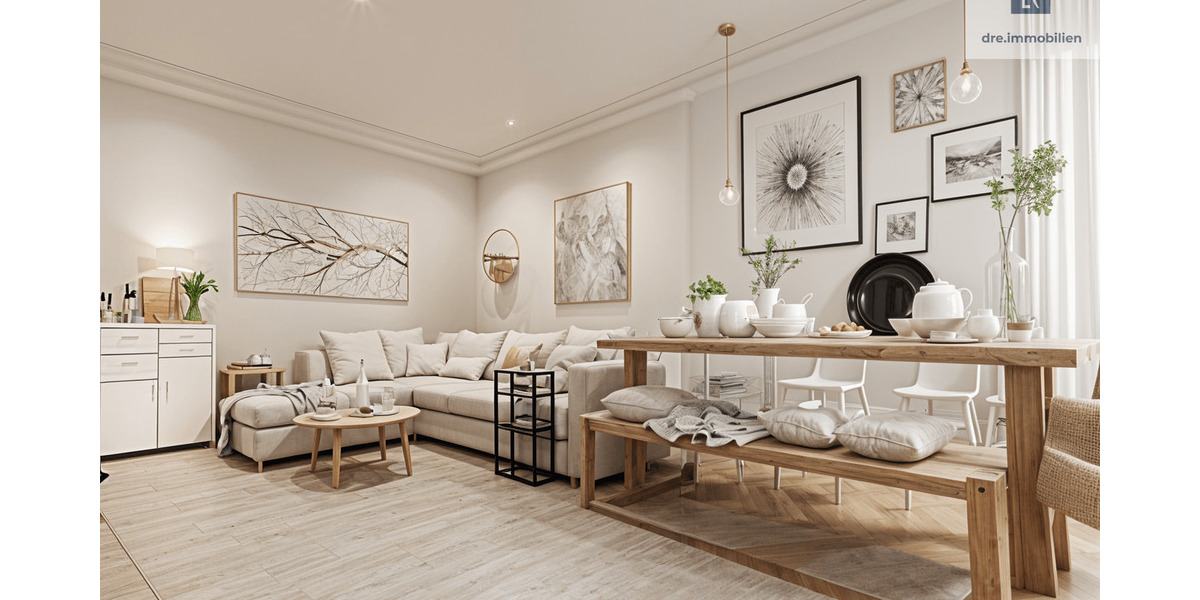 Etagenwohnung Köln Bayenthal - 2 Zimmer, 59 m&sup2;, 377.000&euro; | Angebot:25776085