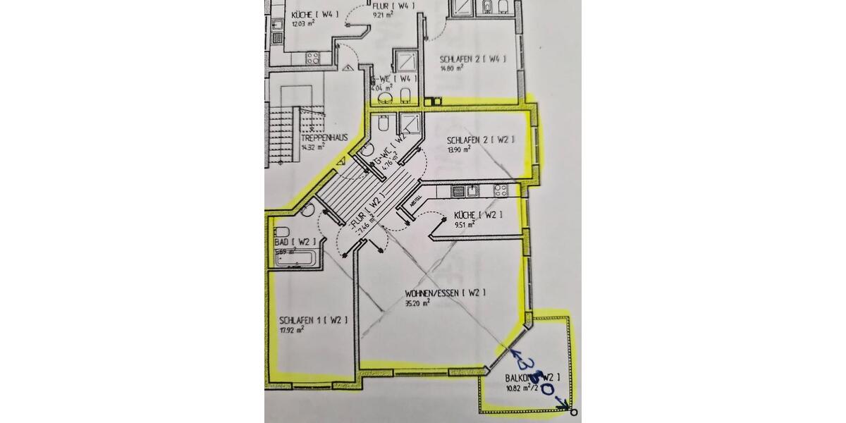 Etagenwohnung Bad Neuenahr-Ahrweiler Ahrweiler - 3 Zimmer, 105 m&sup2;, 460.000&euro; | Angebot:27196520