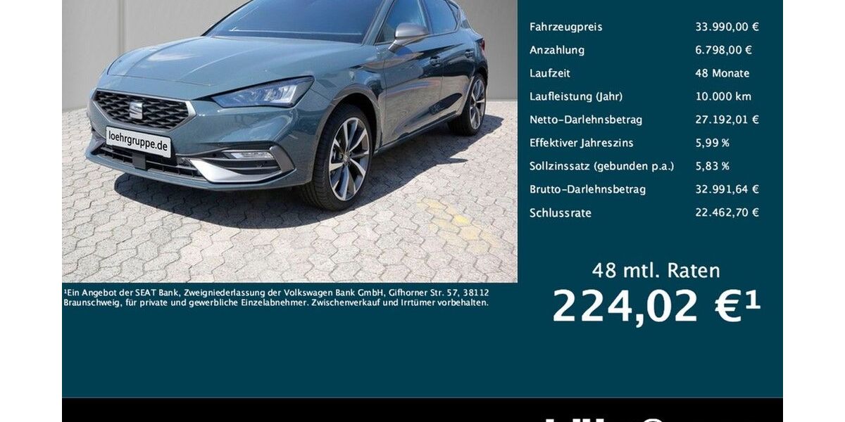 Seat Leon 5.500 km 31.990 &euro; Meckenheim / Bonn 53340