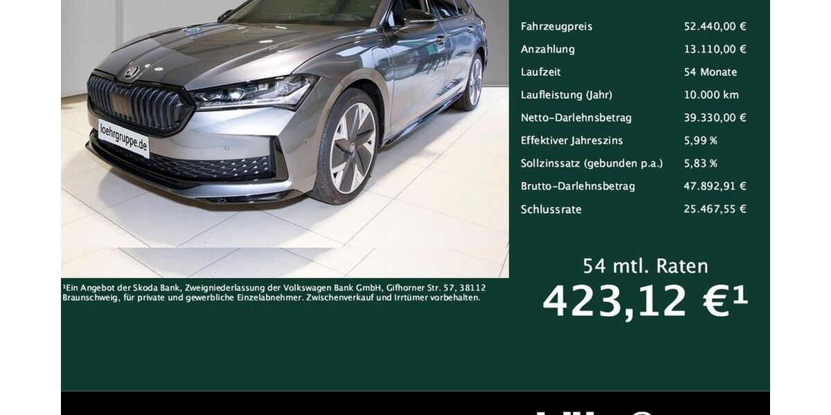 Skoda Superb 5.500 km 52.440 &euro; Meckenheim / Bonn 53340