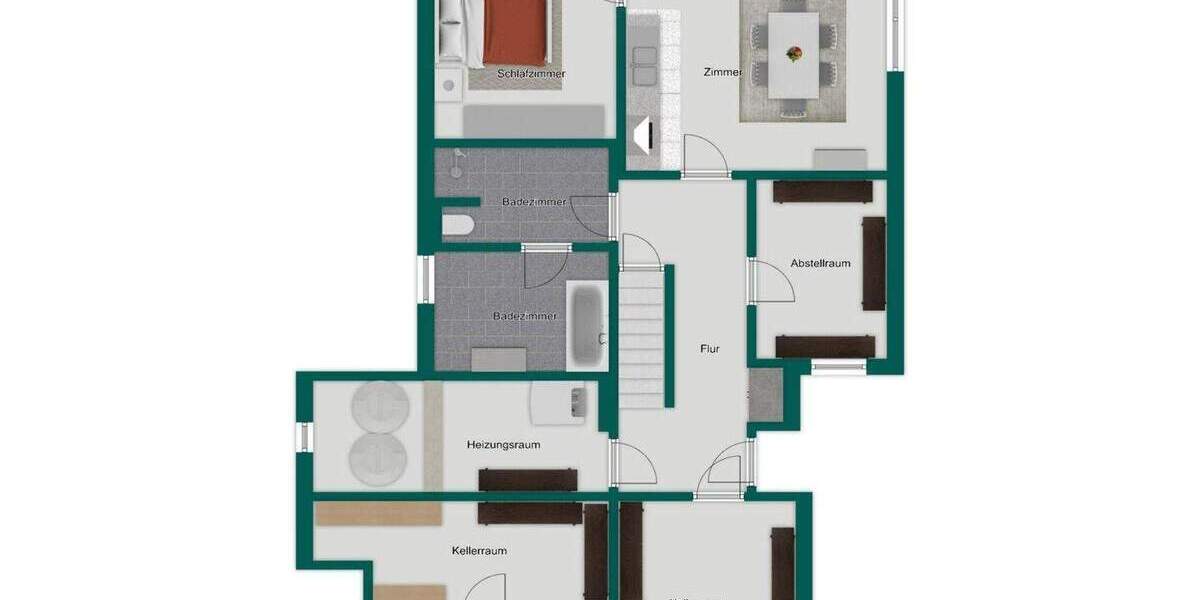 Einfamilienhaus Niederkassel Rheidt - 6 Zimmer, 252 m&sup2;, 863.000&euro; | Angebot:24763224