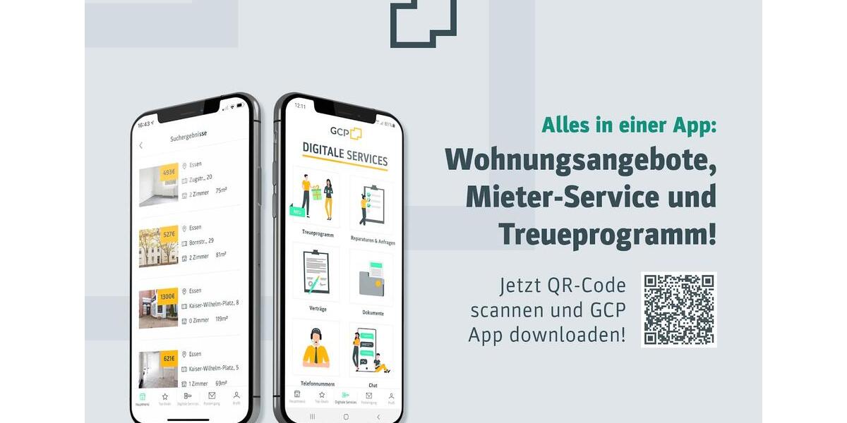 Etagenwohnung Bonn Bad Godesberg - 2 Zimmer, 94 m&sup2;, 1.038&euro; | Angebot:22051328