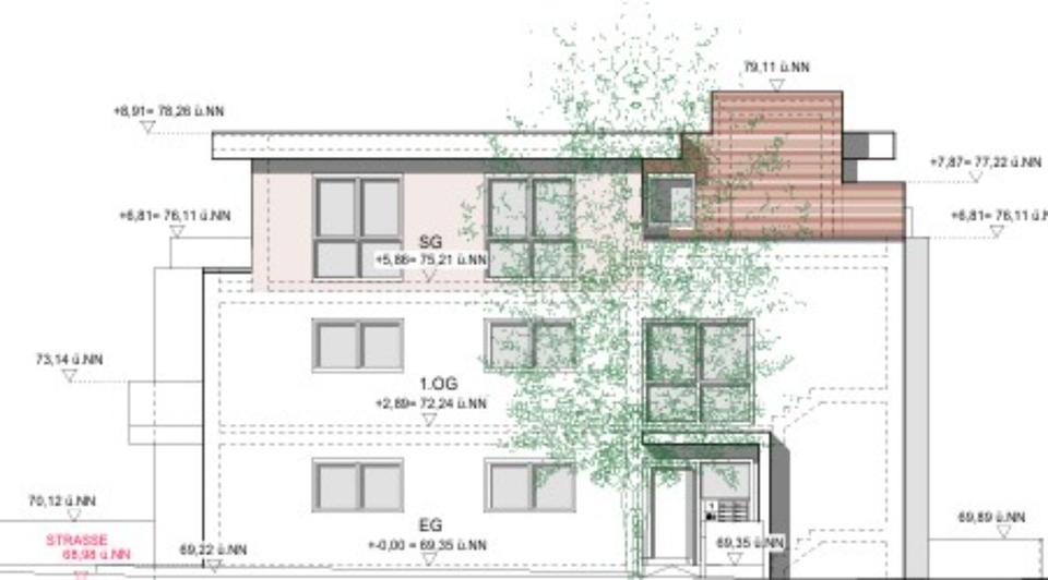 Helle moderne Wohnung mit Terrasse und Garten mit Blick ins Grüne 2 zimmer