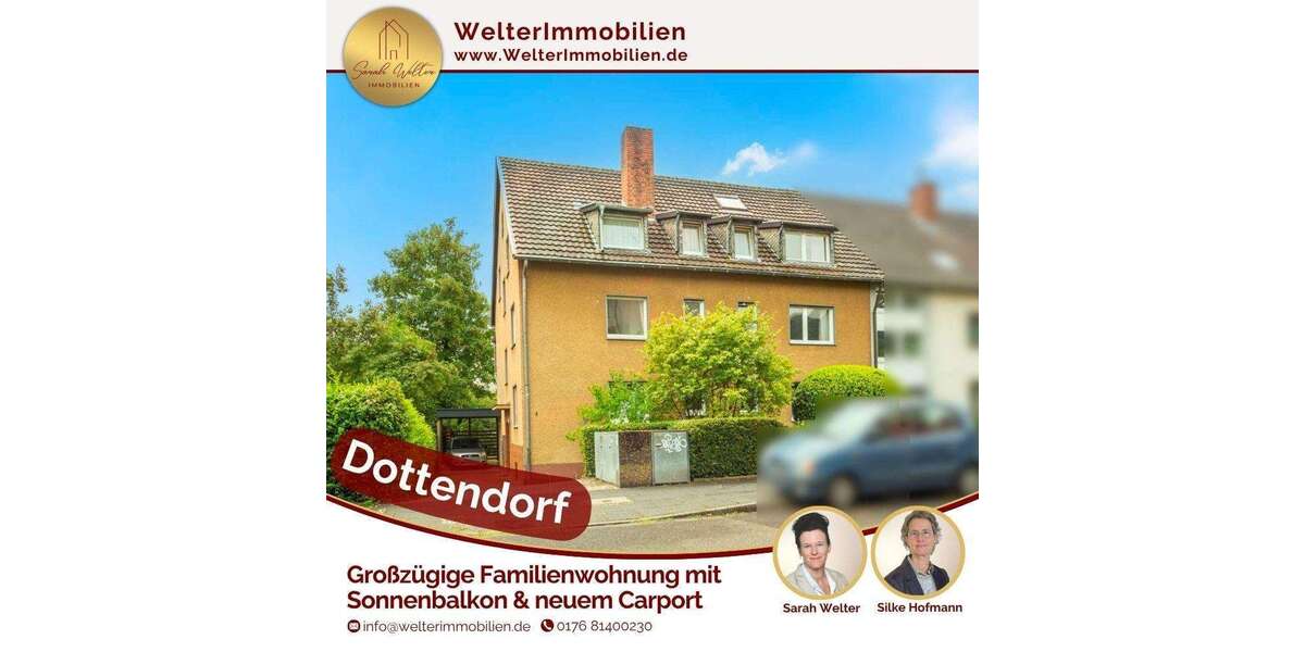 Etagenwohnung Bonn Dottendorf - 4 Zimmer, 114 m&sup2;, 345.000&euro; | Angebot:27121986