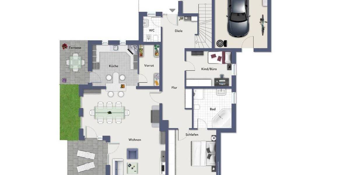 Einfamilienhaus Rösrath Hoffnungsthal - 8 Zimmer, 313 m&sup2;, 1.100.000&euro; | Angebot:26904515