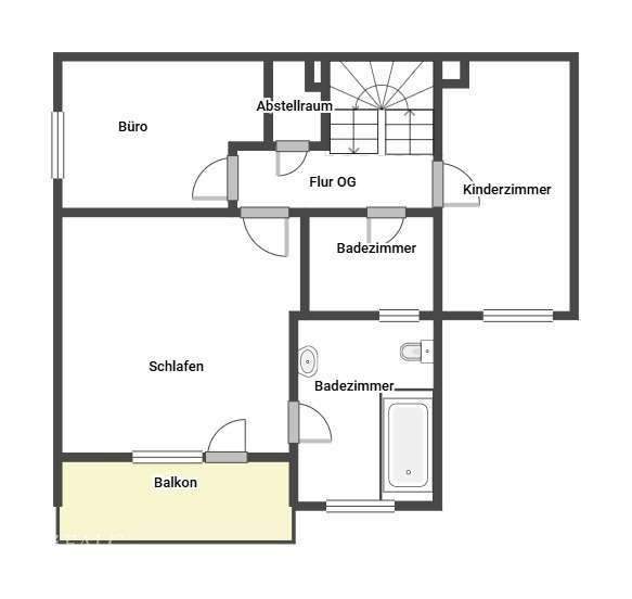 Etagenwohnung Siegburg - 4 Zimmer, 100 m&sup2;, 309.000&euro; | Angebot:23963180