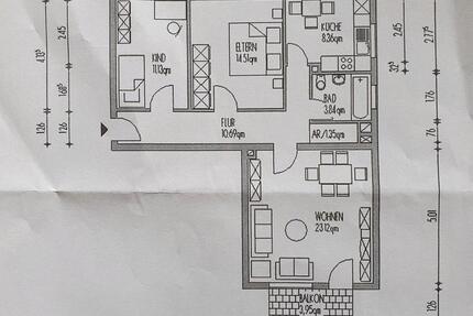 Ohne Makler - 3 Zimmer Wohnung in Refrath