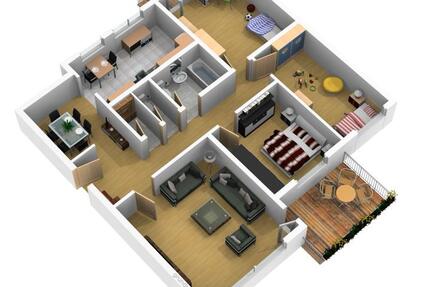 4,5 Zimmer Wohnung und Stellplatz in Bonn-Buschdorf zimmer