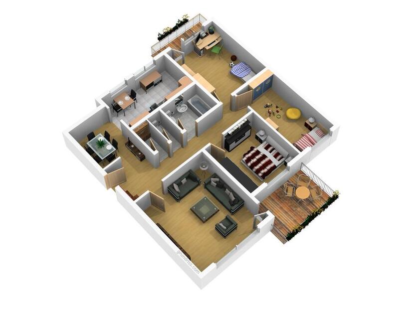 4,5 Zimmer Wohnung und Stellplatz in Bonn-Buschdorf zimmer