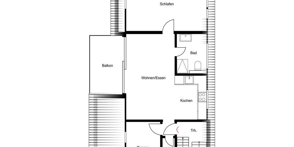 Etagenwohnung Bonn Dottendorf - 3 Zimmer, 75 m&sup2;, 499.000&euro; | Angebot:27688210