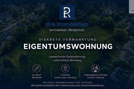 Wohnung Bergisch Gladbach Alt-Frankenforst - 3 Zimmer, 98 m&sup2;, 389.000&euro; | Angebot:27203775