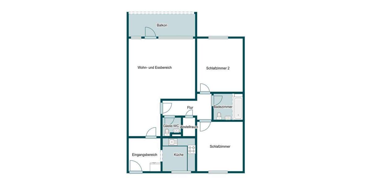 Einfamilienhaus Bonn Medinghoven - 3 Zimmer, 249.000&euro; | Angebot:25803055