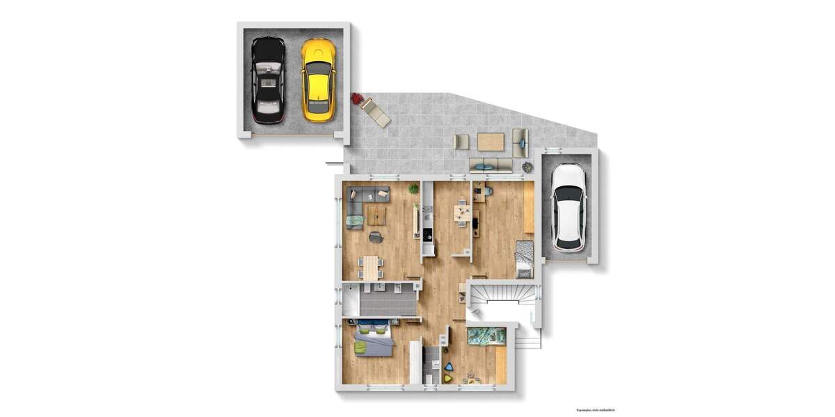 Etagenwohnung Köln Merheim - 4 Zimmer, 105 m&sup2;, 480.000&euro; | Angebot:24528646