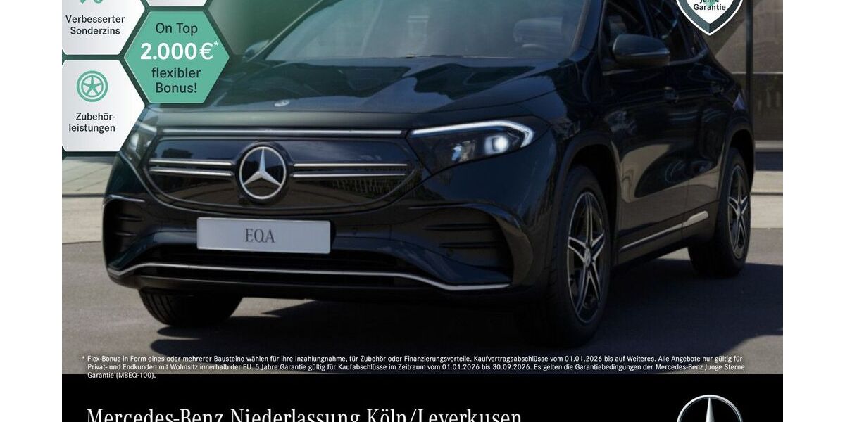 Mercedes-Benz EQA 8.342 km 34.490 &euro; Köln 51149