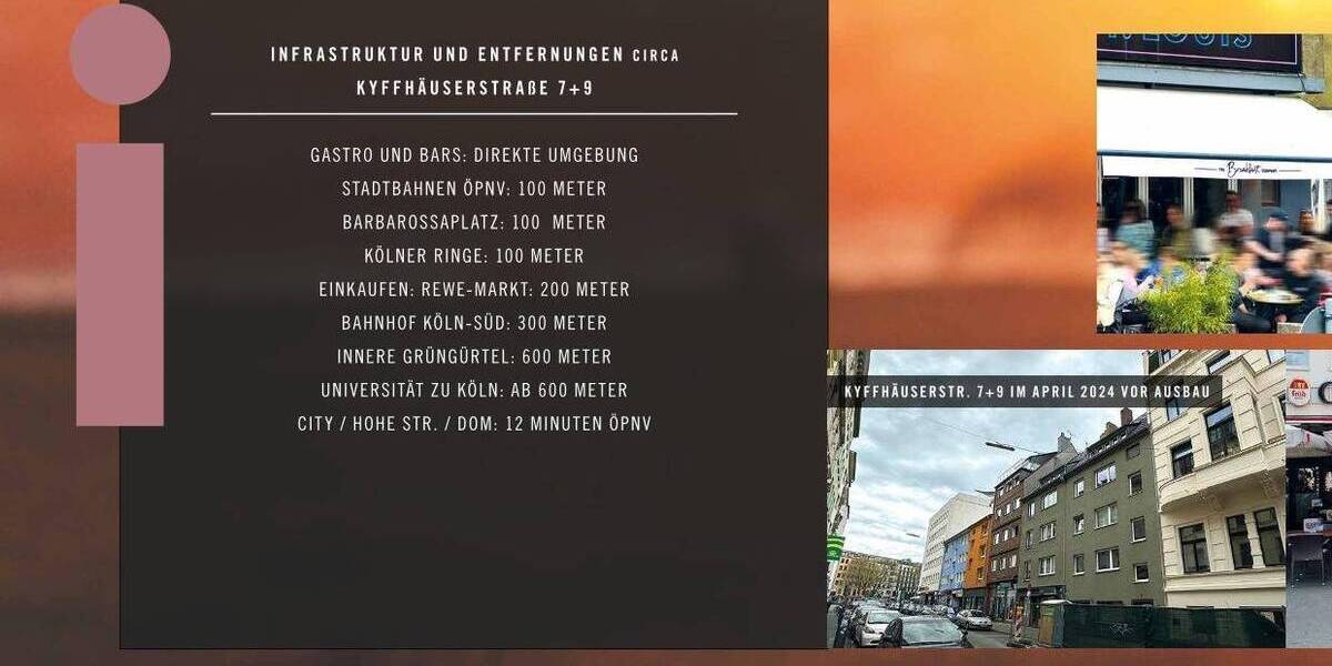 Etagenwohnung Köln Neustadt-Süd - 3 Zimmer, 106 m&sup2;, 779.000&euro; | Angebot:25667821