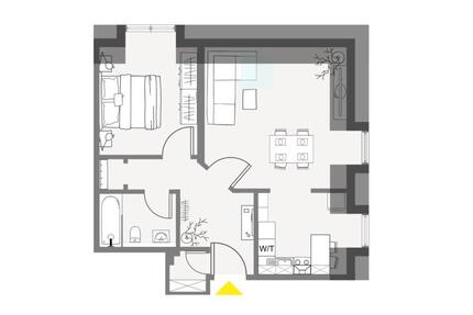 Wohnung Bonn Auerberg - 2 Zimmer, 50 m&sup2;, 750&euro; | Angebot:26133364