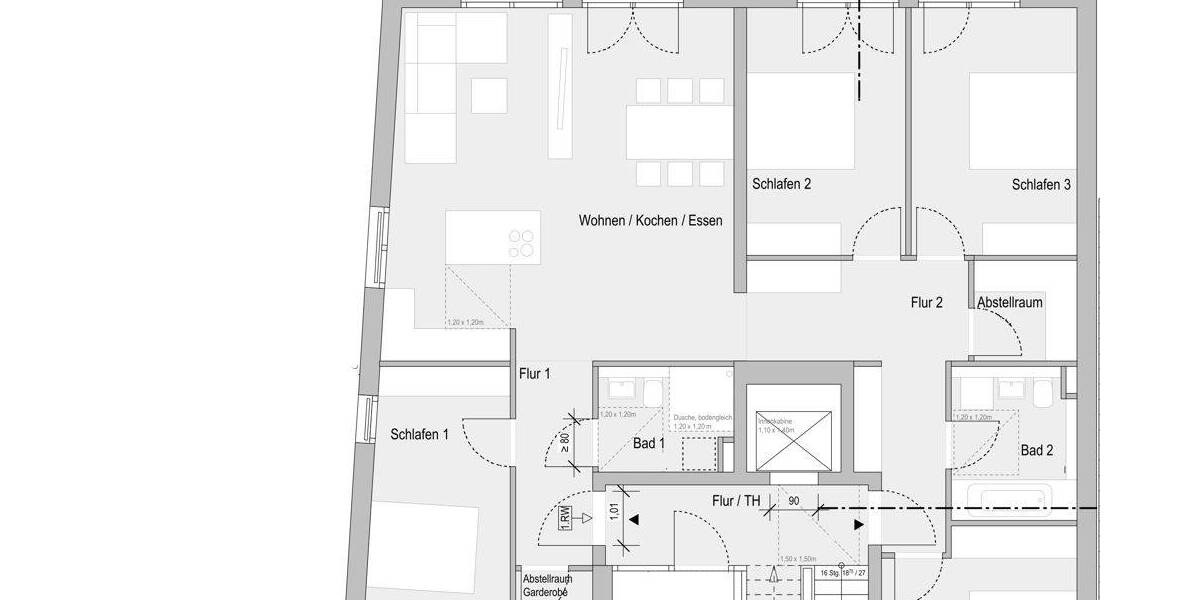 Etagenwohnung Bonn Beuel - 5 Zimmer, 157 m&sup2;, 1.140.000&euro; | Angebot:26902360