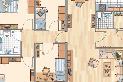 Wohnung Bonn Hardtberg - 5.5 Zimmer, 107 m&sup2;, 987&euro; | Angebot:25416406