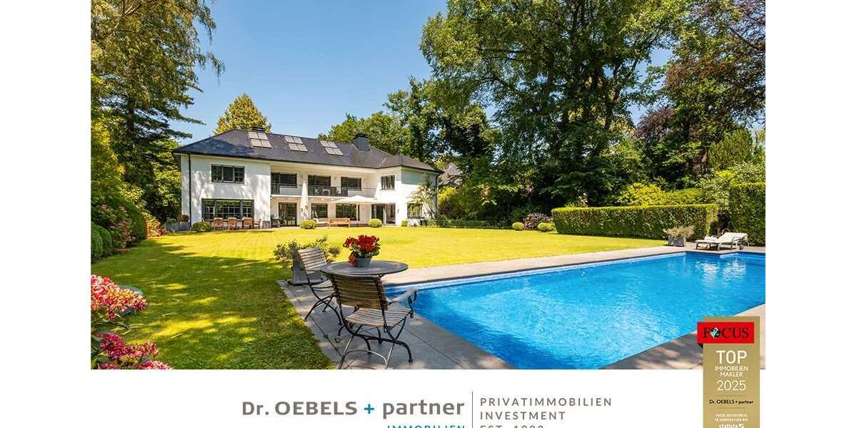 Einfamilienhaus Köln Rodenkirchen - 9 Zimmer, 492 m&sup2;, 6.995.000&euro; | Angebot:27181236