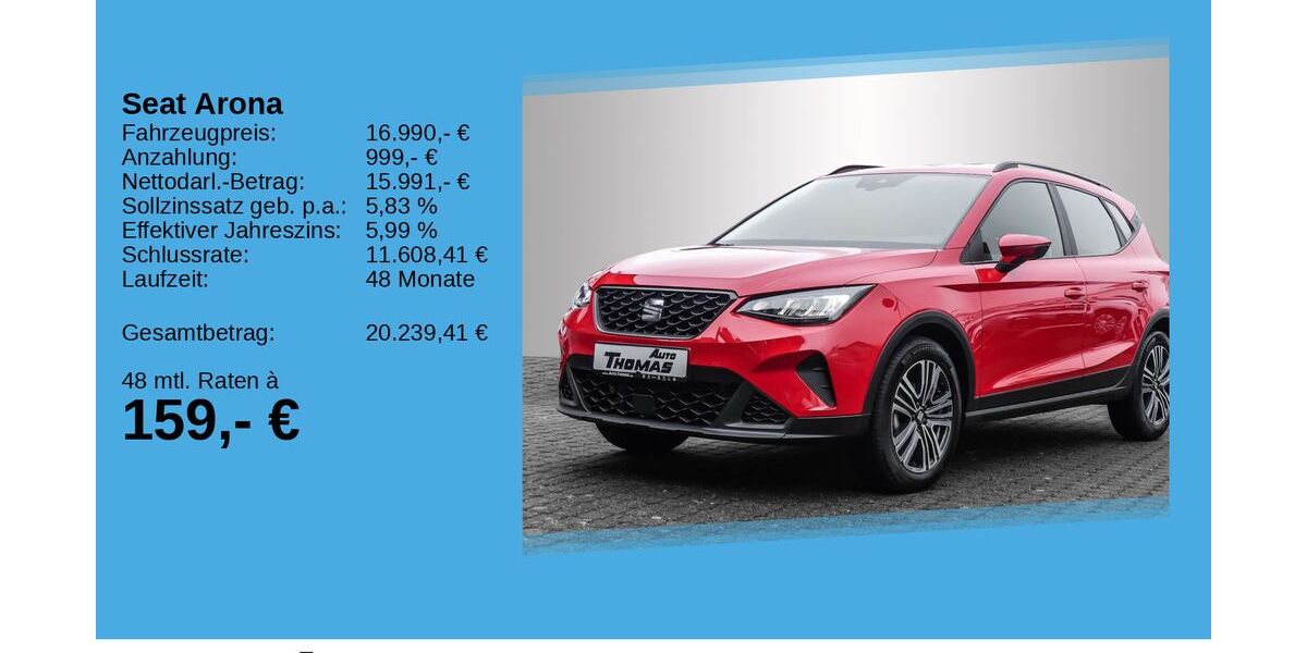 Seat Arona 16.450 km 16.990 &euro; Bonn 53227