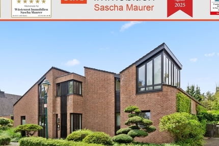 Hochwertiges, flexibel nutzbares Architektenhaus mit EinliegerWohnung und Traumgarten in begehrter Lage von Bonn-Röttgen