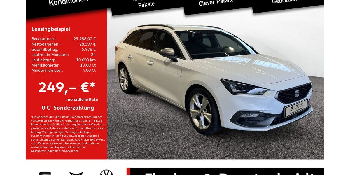 Seat Leon 25.189 km 29.988 &euro; Lohmar 53797