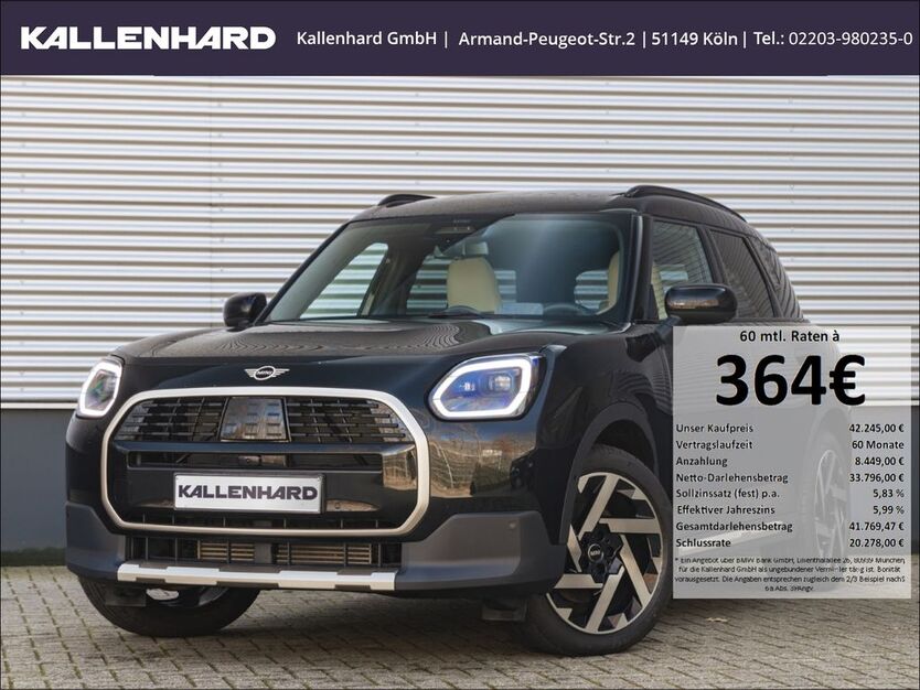 Mini Cooper Countryman 5.000 km 42.245 € Köln 51149