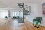 Penthouse-Masionette - Büro mit Domblick