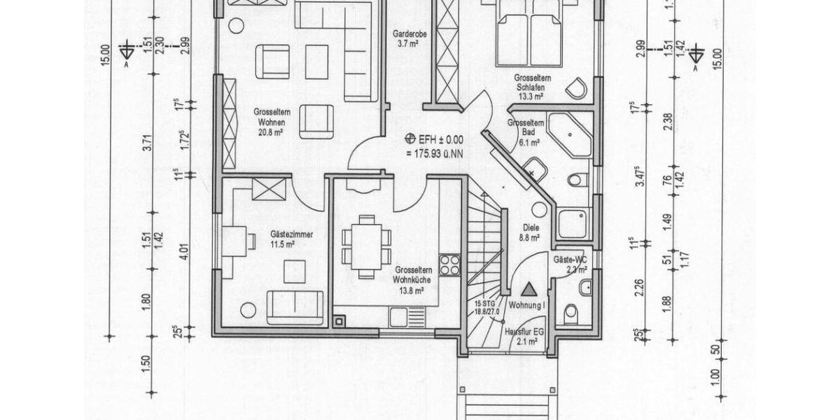 Erdgeschoßwohnung Euskirchen - 3 Zimmer, 80 m&sup2;, 800&euro; | Angebot:26442809