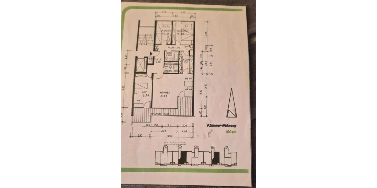 Etagenwohnung Bergisch Gladbach Alt-Frankenforst - 4 Zimmer, 100 m&sup2;, 270.000&euro; | Angebot:27623642