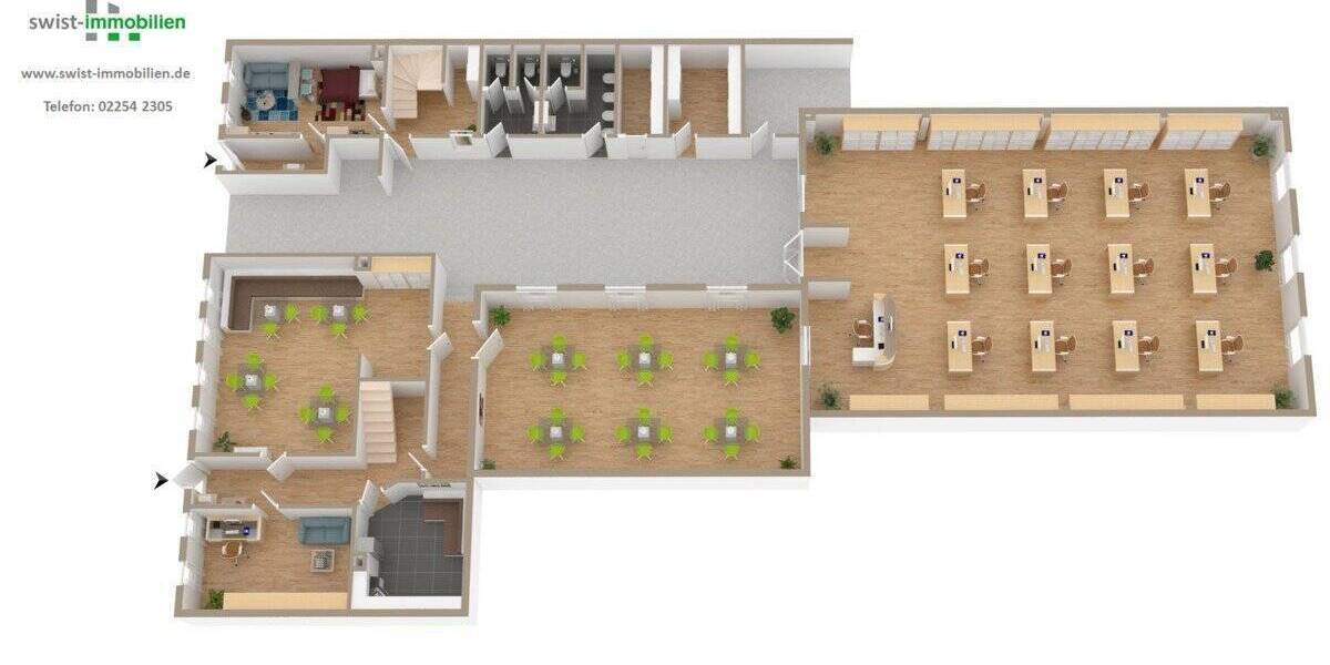 Mehrfamilienhaus, Wohnhaus Swisttal - Miel Miel - 1 Zimmer, 168 m&sup2;, 440.000&euro; | Angebot:25730590