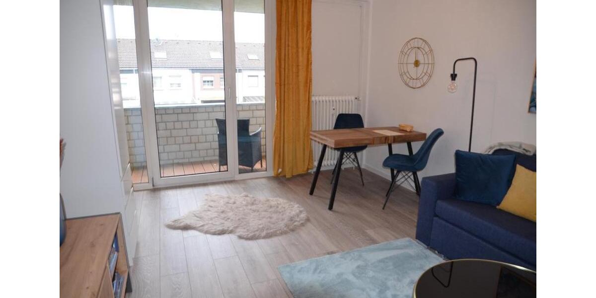 Modernes & voll möbliertes 1-Zimmer-Apartment mit Balkon in Bonn zimmer