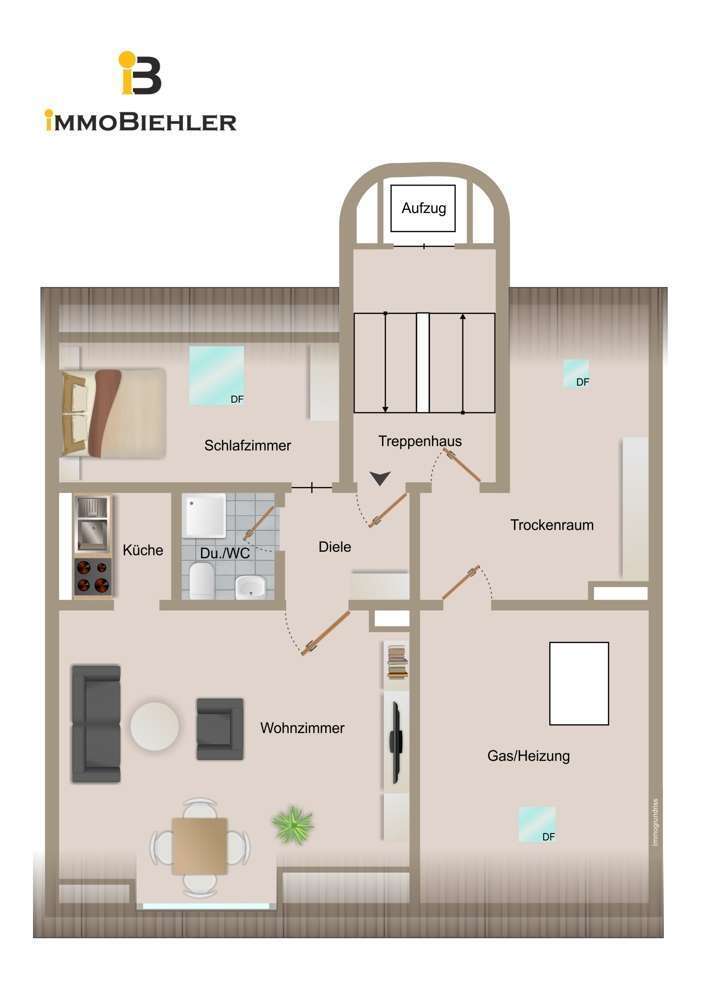 Wohnung zum Kaufen in Köln 265.000 € 53 m²