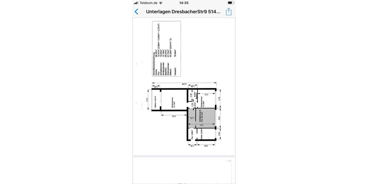 Etagenwohnung Overath - 3 Zimmer, 79 m&sup2;, 260.000&euro; | Angebot:26940518