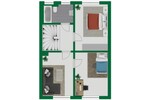 Sofort bezugsfrei: Top gepflegtes Reihenmittelhaus mit ca. 84 m² Wohnfläche + ausgebautem DG